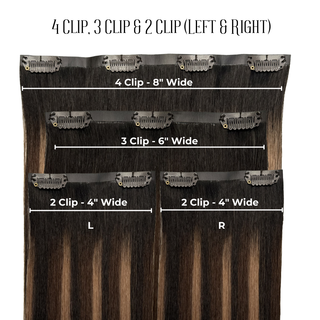 Bronco Brown - Cowgirl Clip-Ins™️