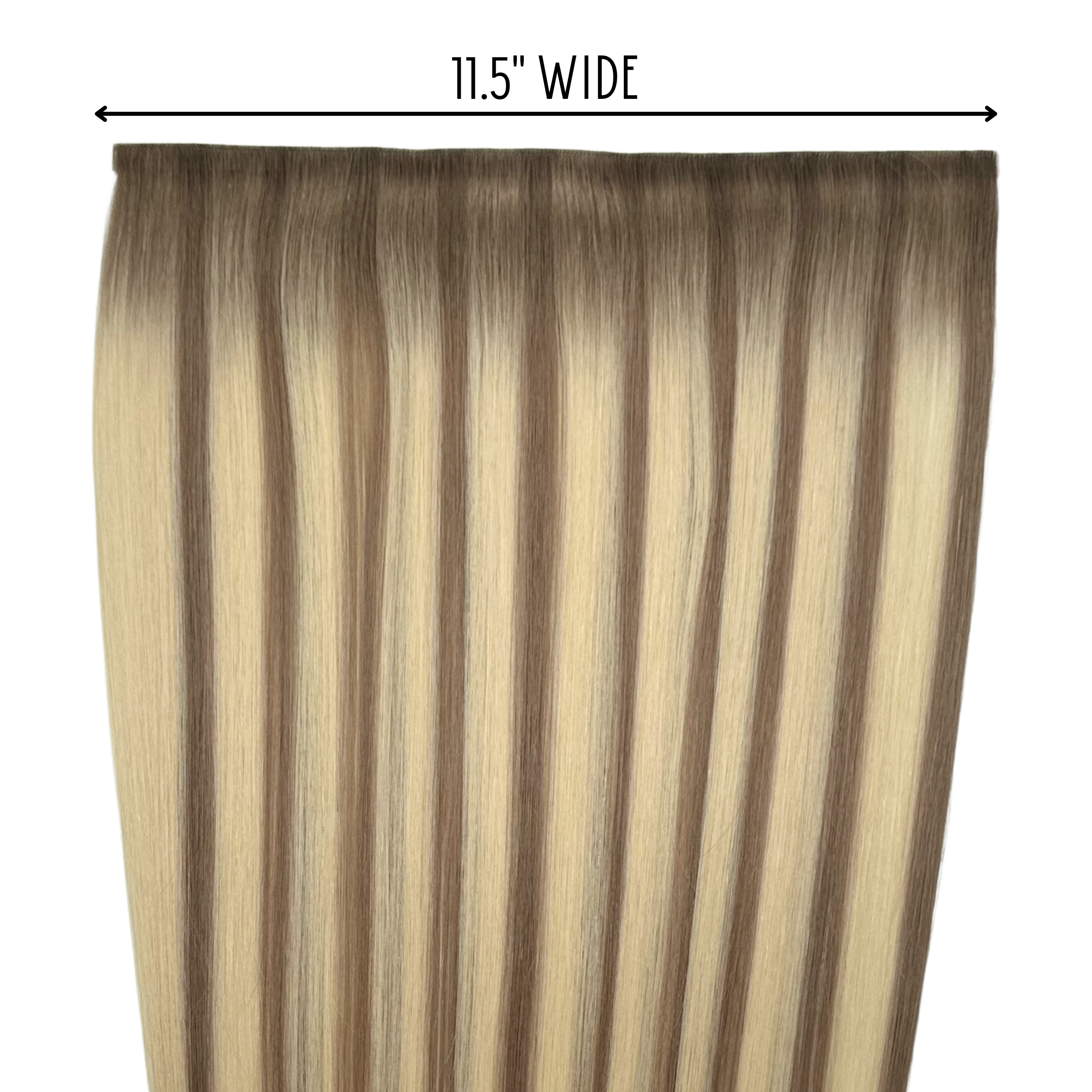 Cowgirl Hair Extensions™️ Tape In Weft - Honey Wheat